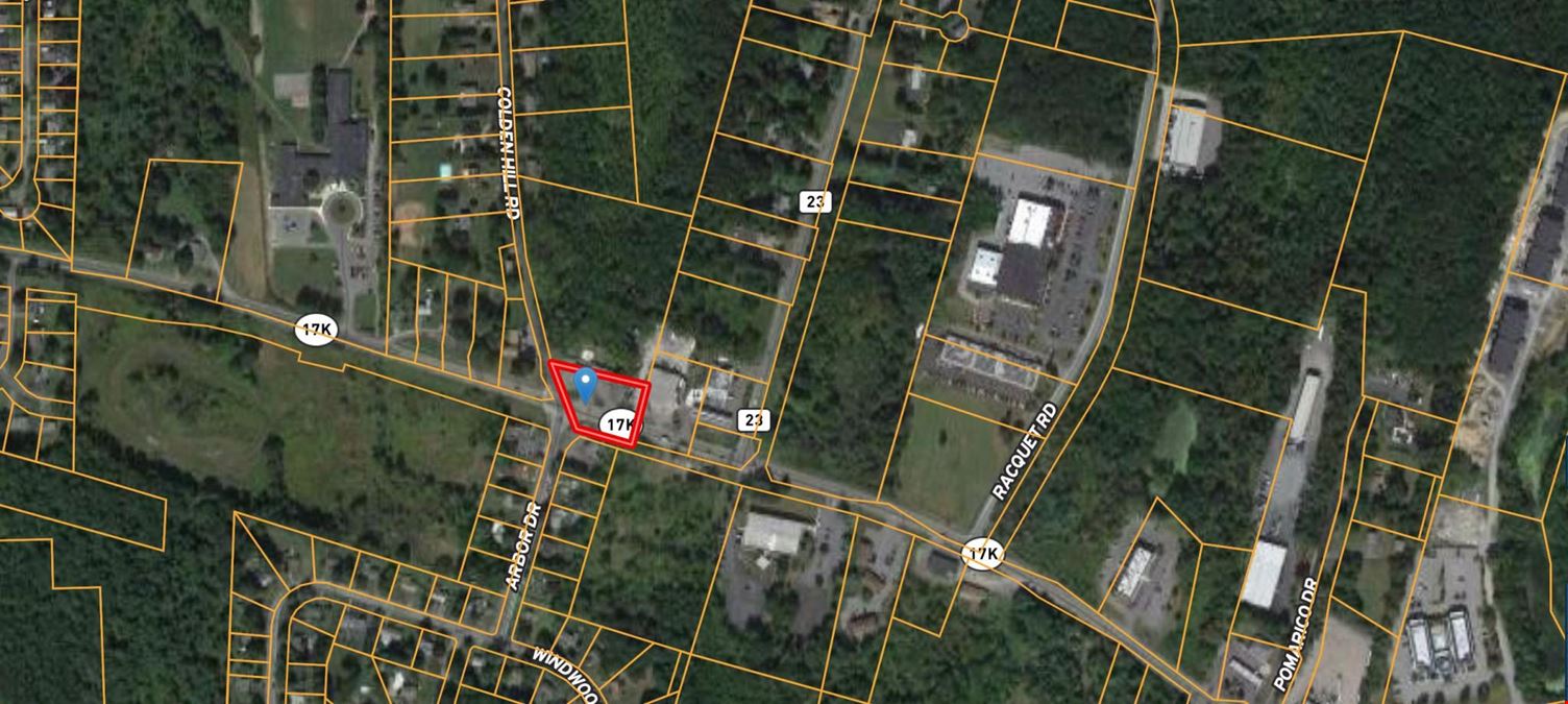 Signalized Intersection Corner Lot for Gas Station Convenience or